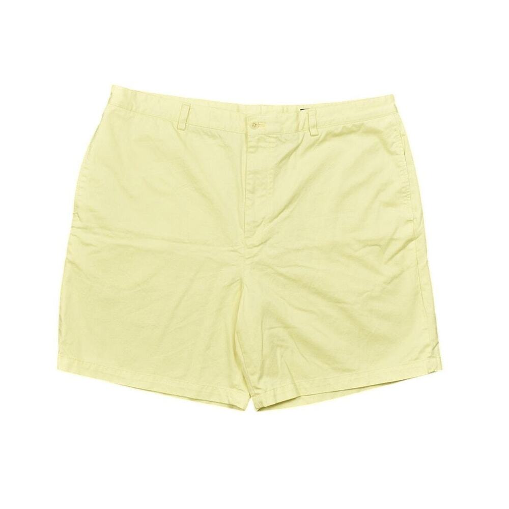 Vineyard Vines Men’s Light Yellow Flat Front Shorts